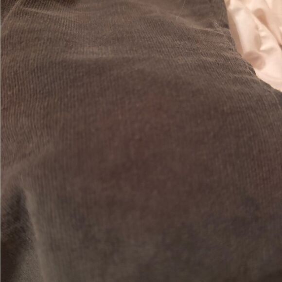 YMI Olive Green Corduroy Wide Leg Pants - Picture 2 of 5